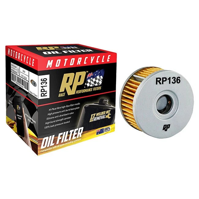 3 Pack Oil Filter for Suzuki DR250 (1982–1993)