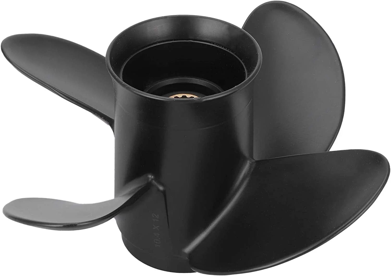 Propeller 10.4X12 for Suzuki 35-65HP Aluminum 4 Blades 13 Tooth