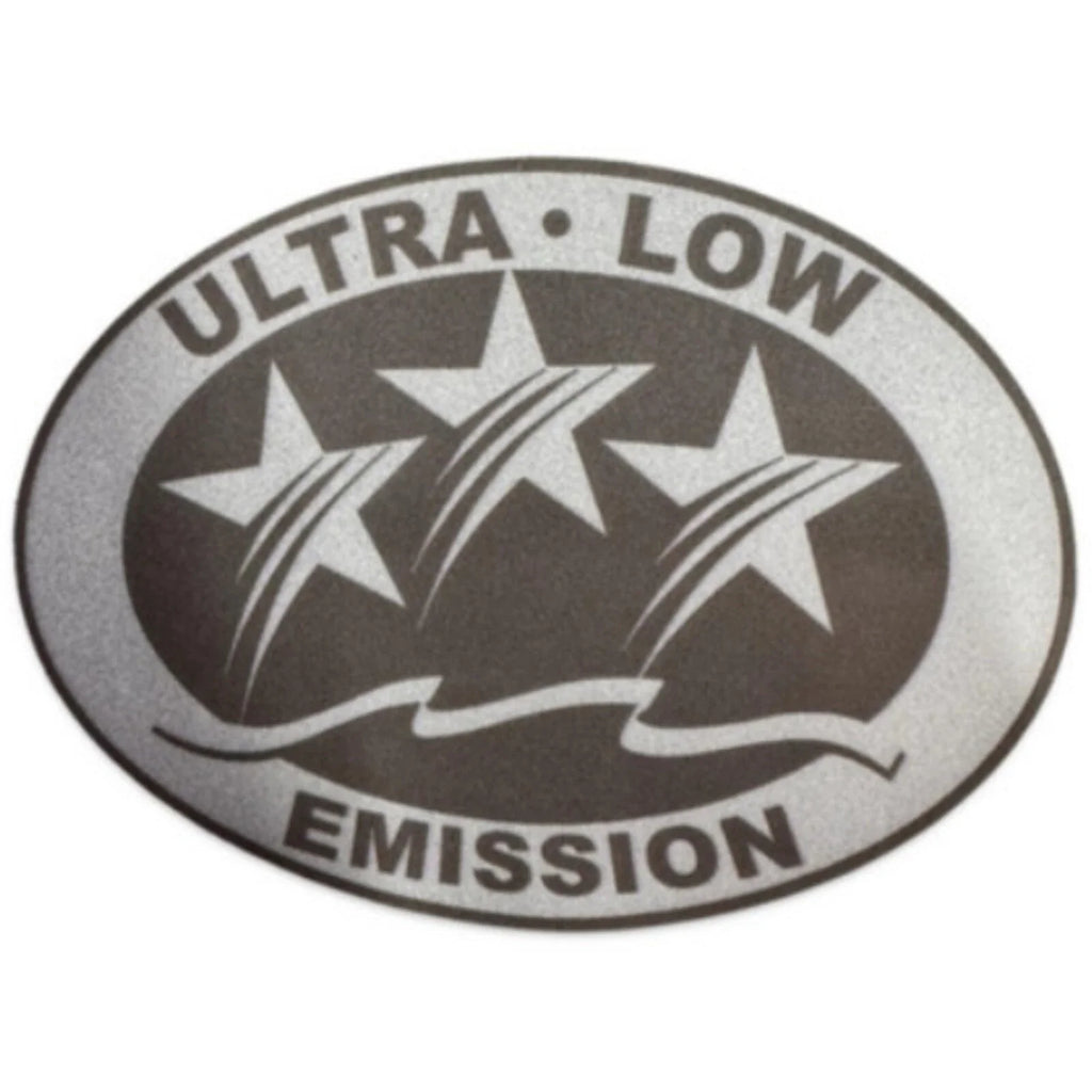 2PCS Ultra Low Emission Sticker Decal for Mercury/Johnson - Light Gray