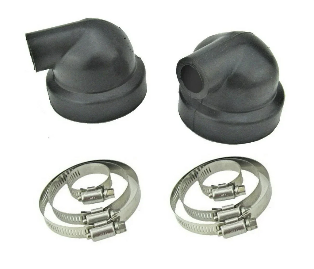 2Pcs Heat Exchanger End Cap for Volvo Penta MD 2030 (1980-1990)