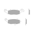 Brembo Front Right Brake Pads for Suzuki GSR 750 ABS (2011–2015)