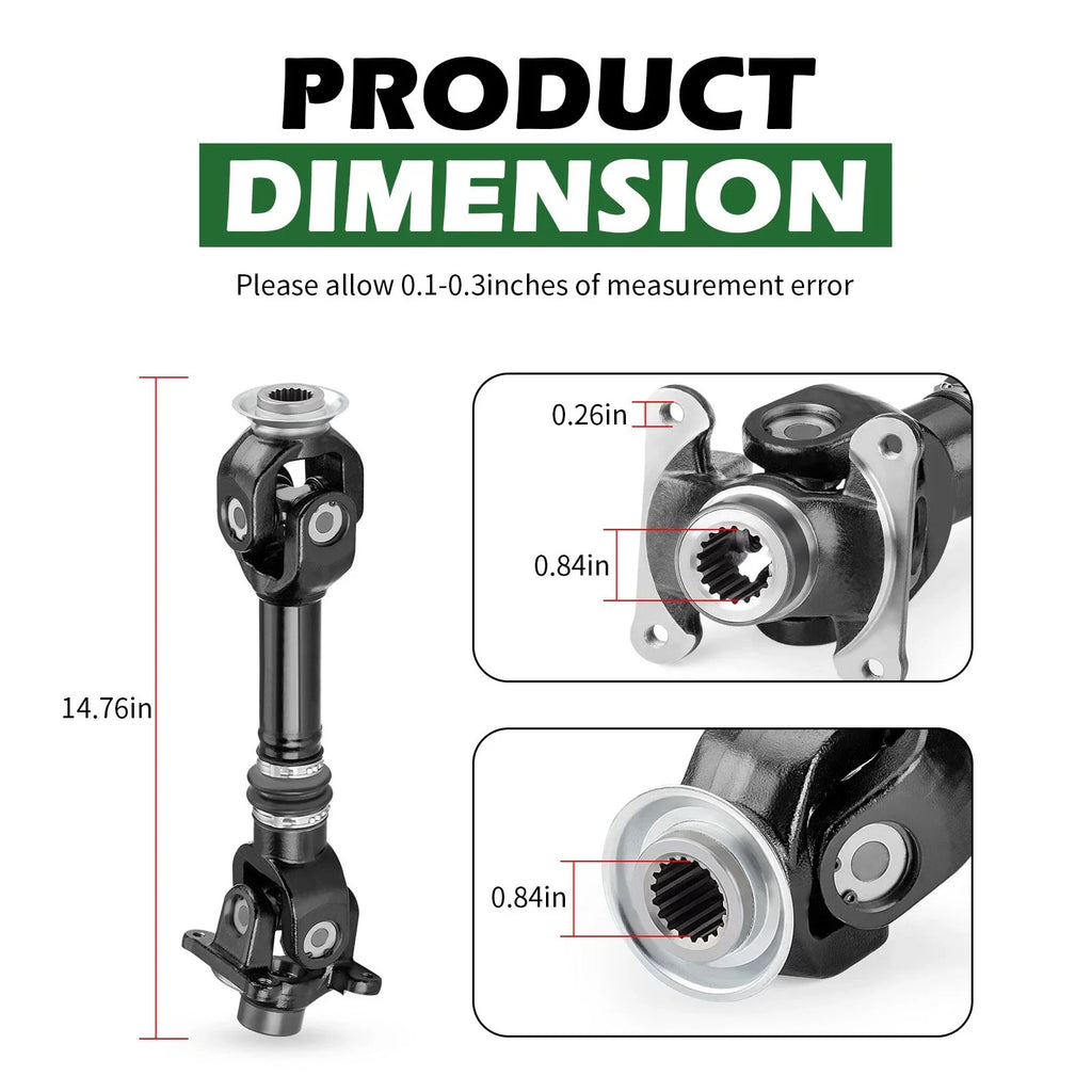 Rear Propeller Drive Shaft for Can-Am Renegade 800R 4X4 EFI (2009-2011)