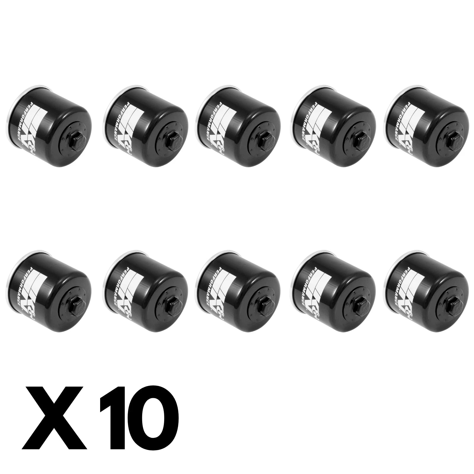 10 Pack K&N Oil Filter for Suzuki TL1000R (1998–2003)