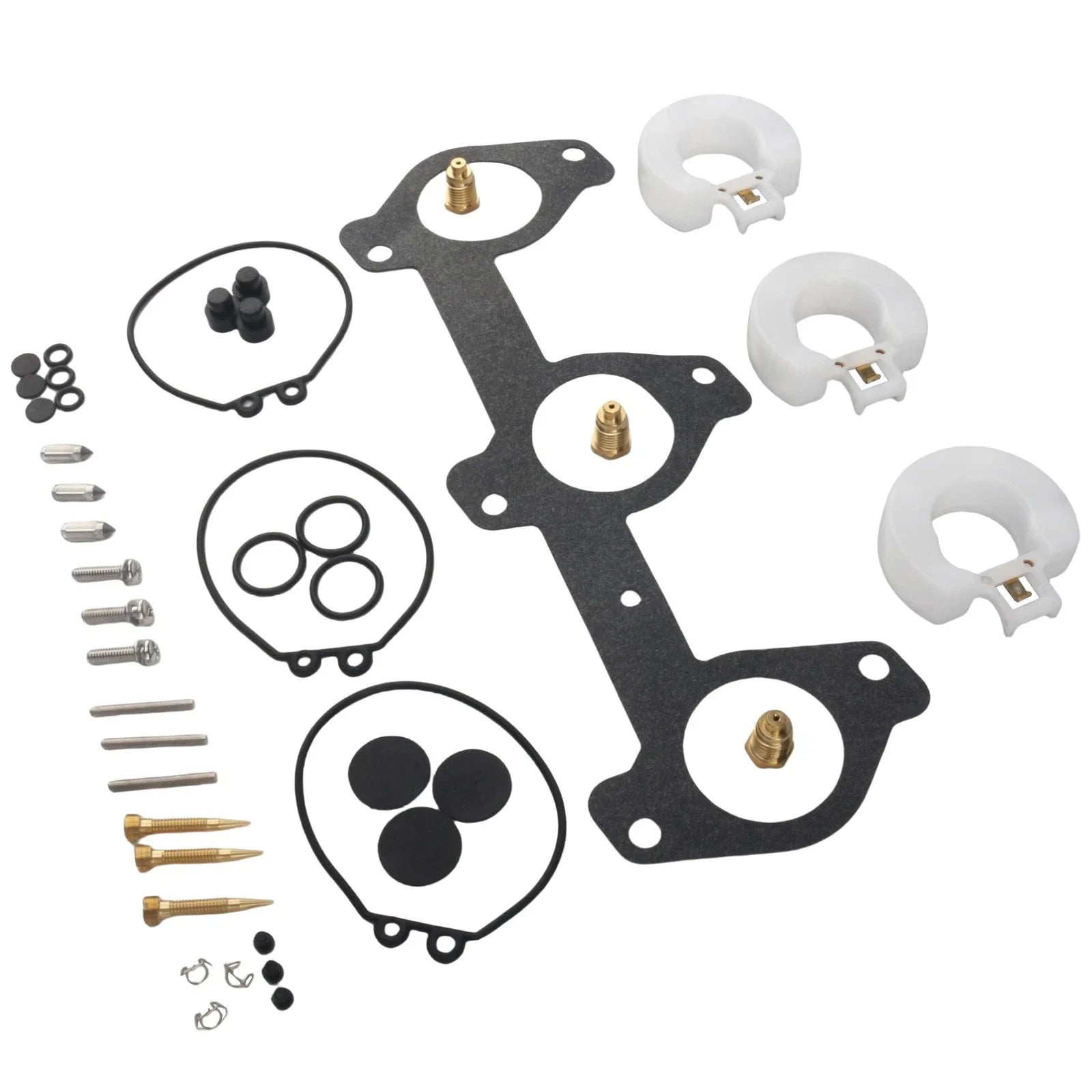 New Carburetor Repair Kit for Yamaha 2-Stroke 60-70HP Outboard