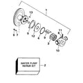 Water Pump Minor Kit for OMC Cobra/Volvo Penta (HP Range)
