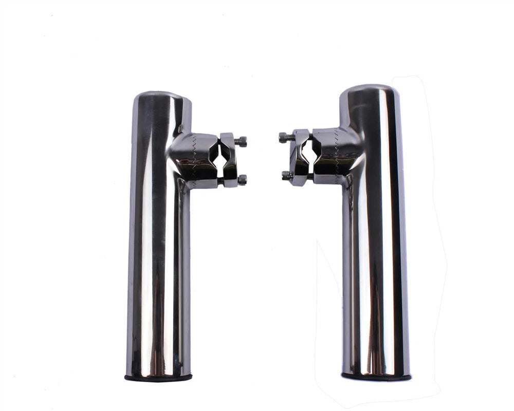 Boat Fishing Rod Holder Clamp-on for 7/8" - 1" Rail Mount