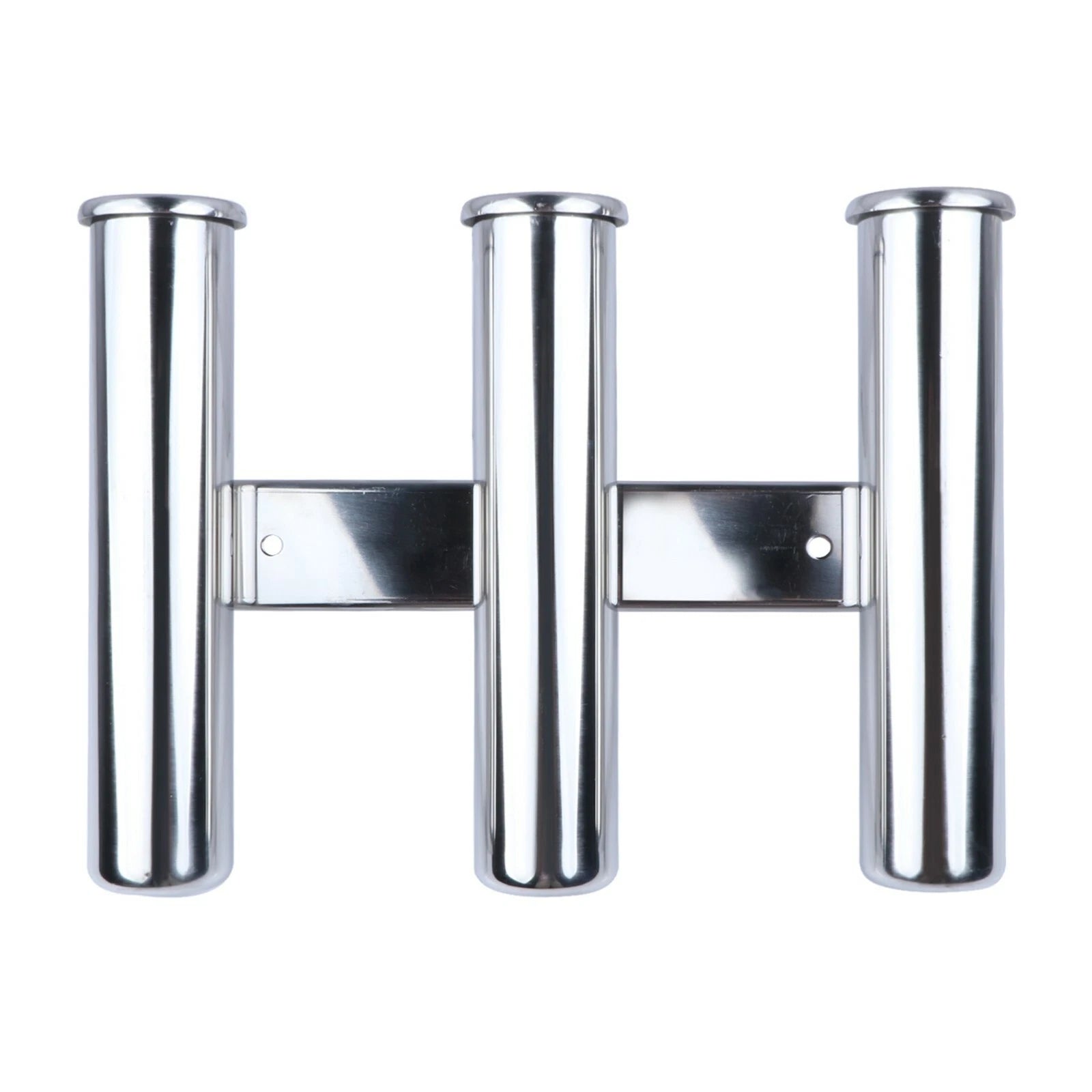 Stainless Steel 3 Tubes Fishing Rod Holder for Boat Marine Yacht