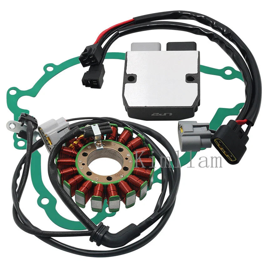 Stator Coil, Regulator Rectifier, Gasket for Triumph Street Triple 675 R 2013-2016