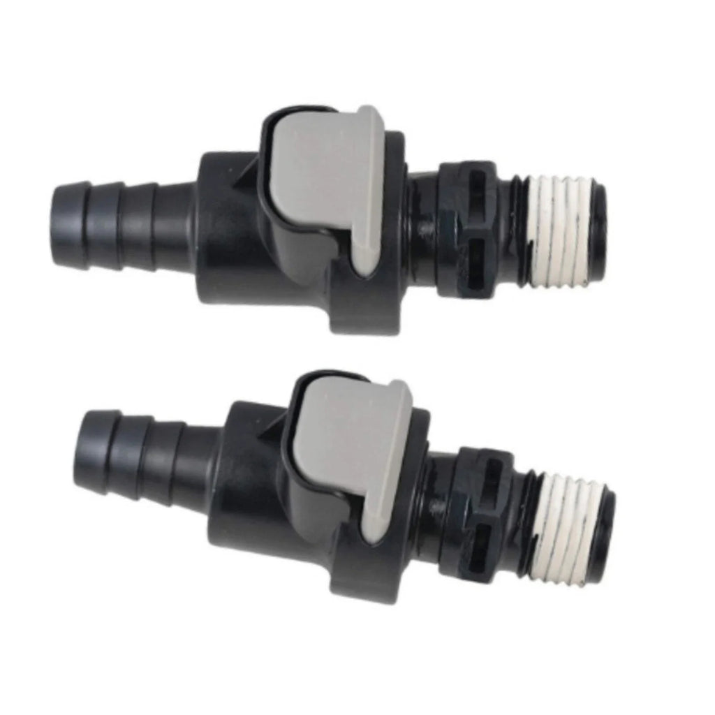 2 PACK Universal Male/Female Sprayless Connector with Thread Sealant