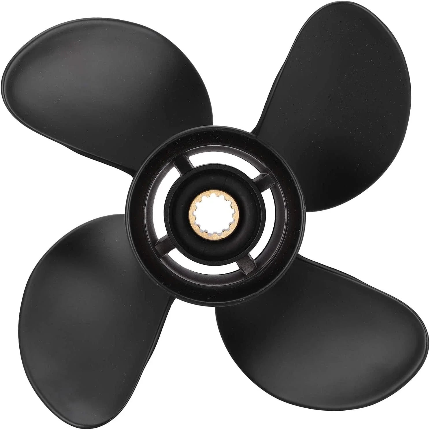 Propeller 10.3x13 for Suzuki 35-65HP Aluminum 4 Blades 13 Tooth