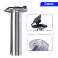Marine 316 Stainless Steel Fishing Rod Holder 90° Flush Mount for Boat RV