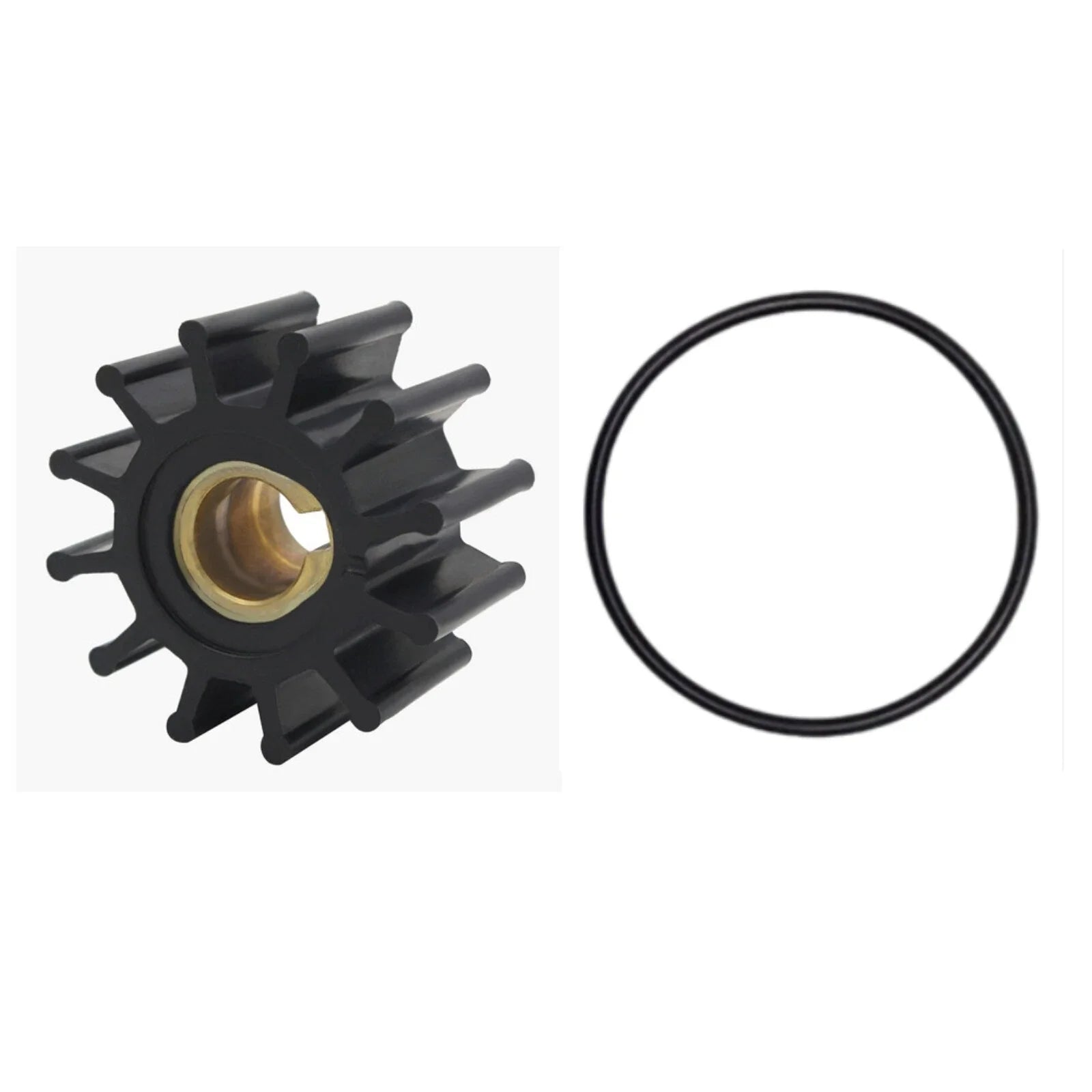 Flexible Impeller & O-Ring for JABSCO, VOLVO 875575-3, 500108, 18-3075