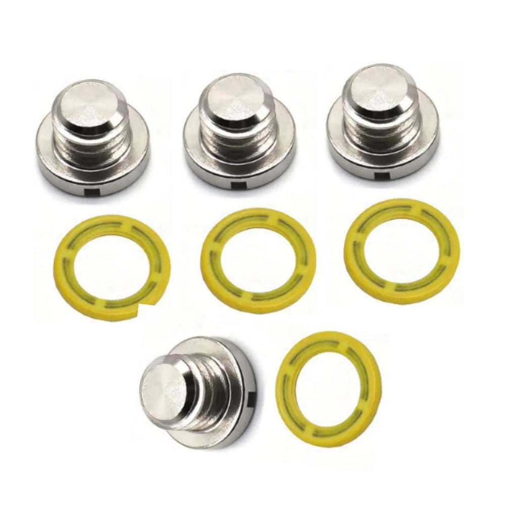 4Pcs Drain Screw Kit for Mercury Marine MerCruiser Gear Case