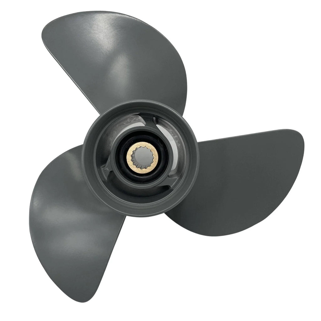 Propeller 13 5/8x13 for HONDA Outboard 15 Tooth RH 3-Blade Aluminum