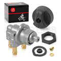 Fuel Valve Petcock 3-Way & Knob Nut for Sea-Doo Challenger 1996-2001 Jet Boat
