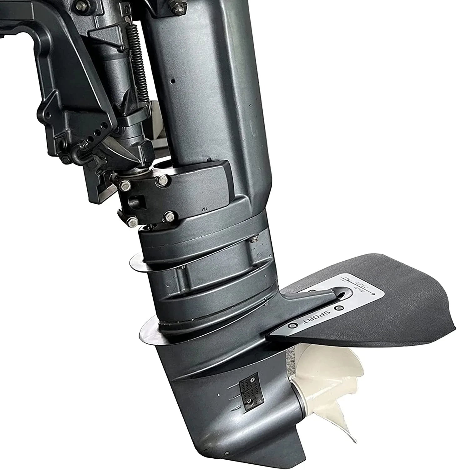 Whale Tail Hydrofoil Stabilizer for Outboard 8-75 HP Motors & Boats