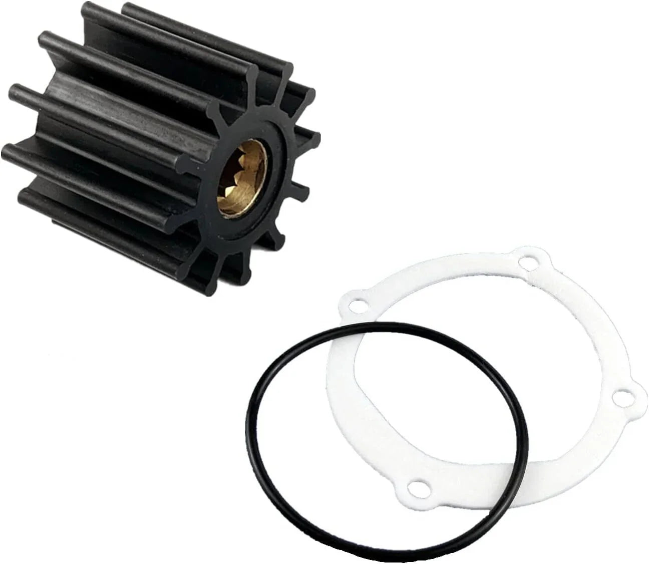 Impeller Kit for Volvo Penta Sea Water Pump 21213664, 3584350, 3588914