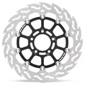 MotoMaster Flame Right Floating Front Brake Disc for Suzuki GSX-R1100 (1989–1992)