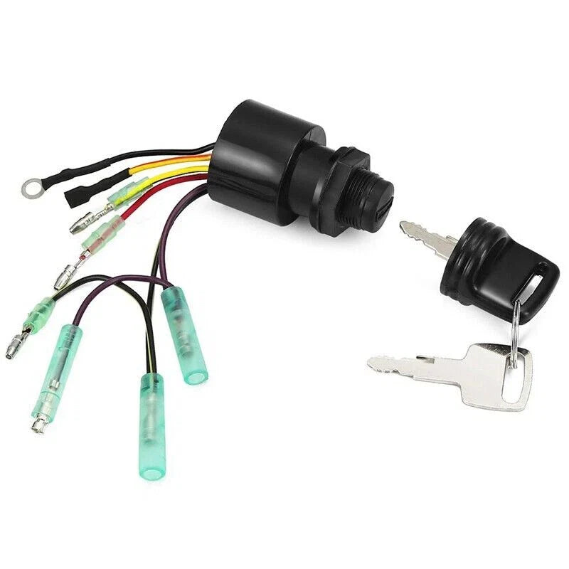 Ignition Key Switch Replacement for Mercury Outboard Models 40-60HP
