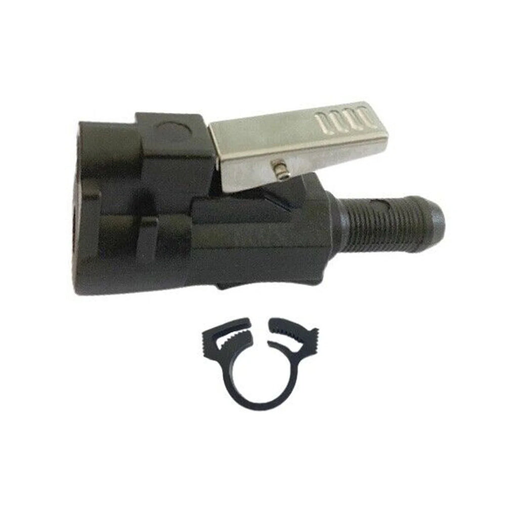 3/8" Fuel Line Connector for Mercury Tank Side (22-13563A6/22-13563A7)