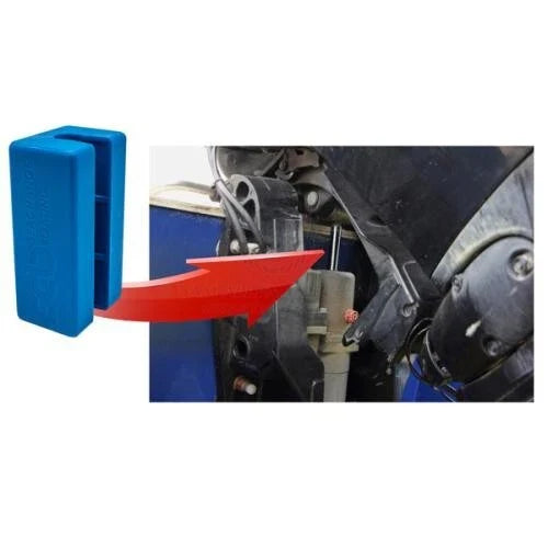 Outboard Tilt/Trim Motor Support Trim Block Large Yellow for OMC/BRP/Mercury