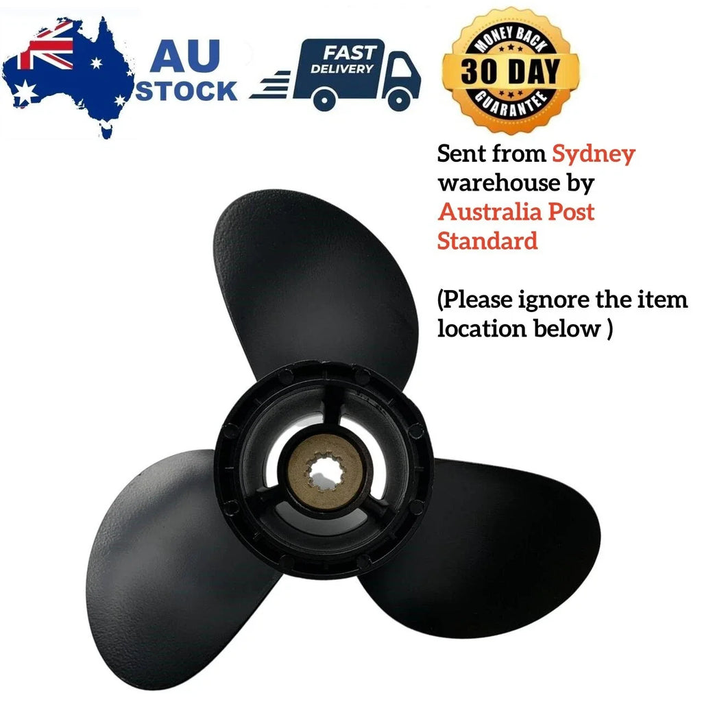 Propeller 11 3/8x14 for Suzuki Outboard 35-65HP Aluminum 13 Tooth
