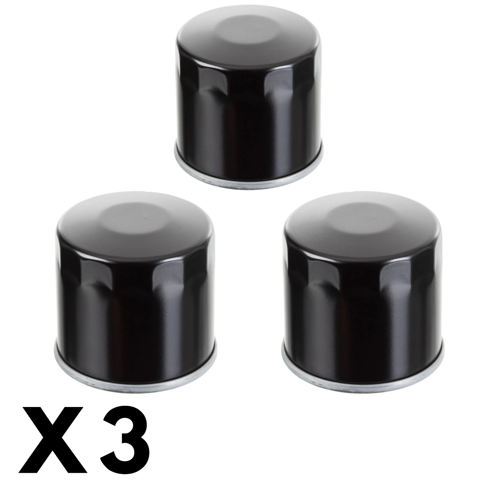 3 Pack Oil Filter for Suzuki SV650X (2019–2020)