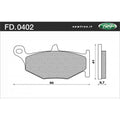 Newfren Rear Brake Pads for Suzuki GSX-R1000 (2007–2008)