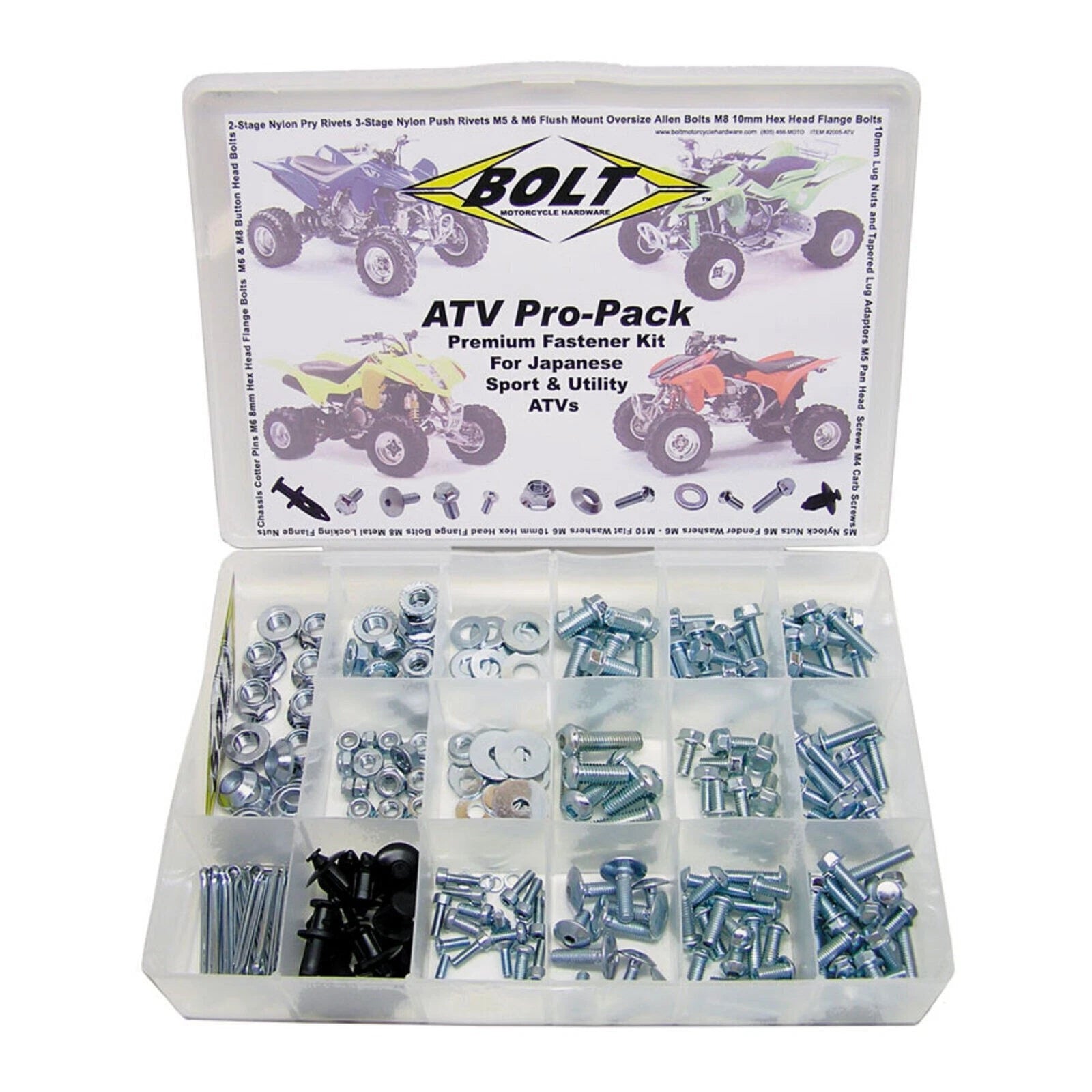 Bolt Pro Pack for Suzuki LTF500F Quad Master 4WD (2000–2002)