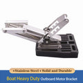 Stainless Steel Outboard Motor Bracket for Kicker Trolling Motors