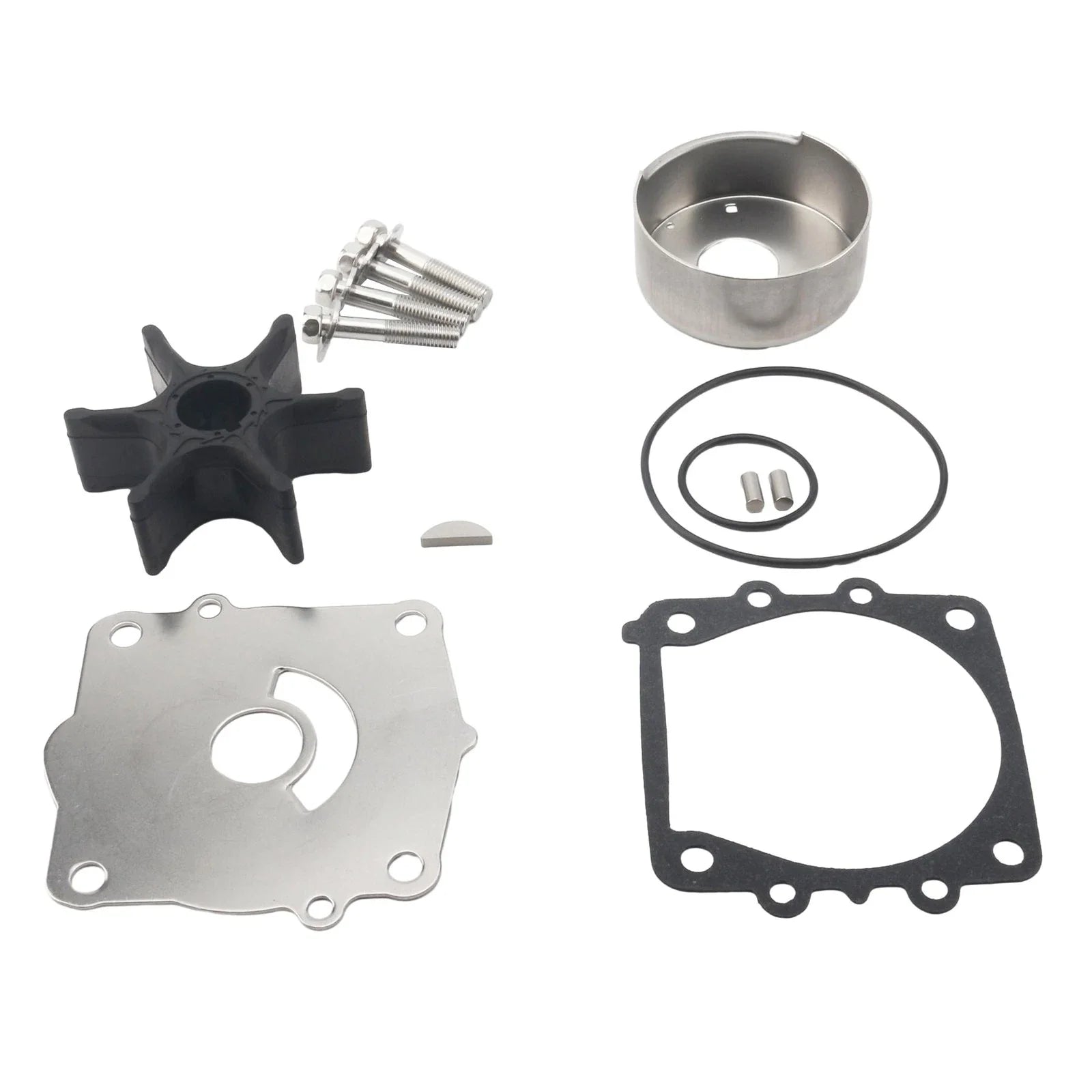 Water Pump Impeller Kit for Yamaha 4-Stroke F75/F90/F115 HP Outboard