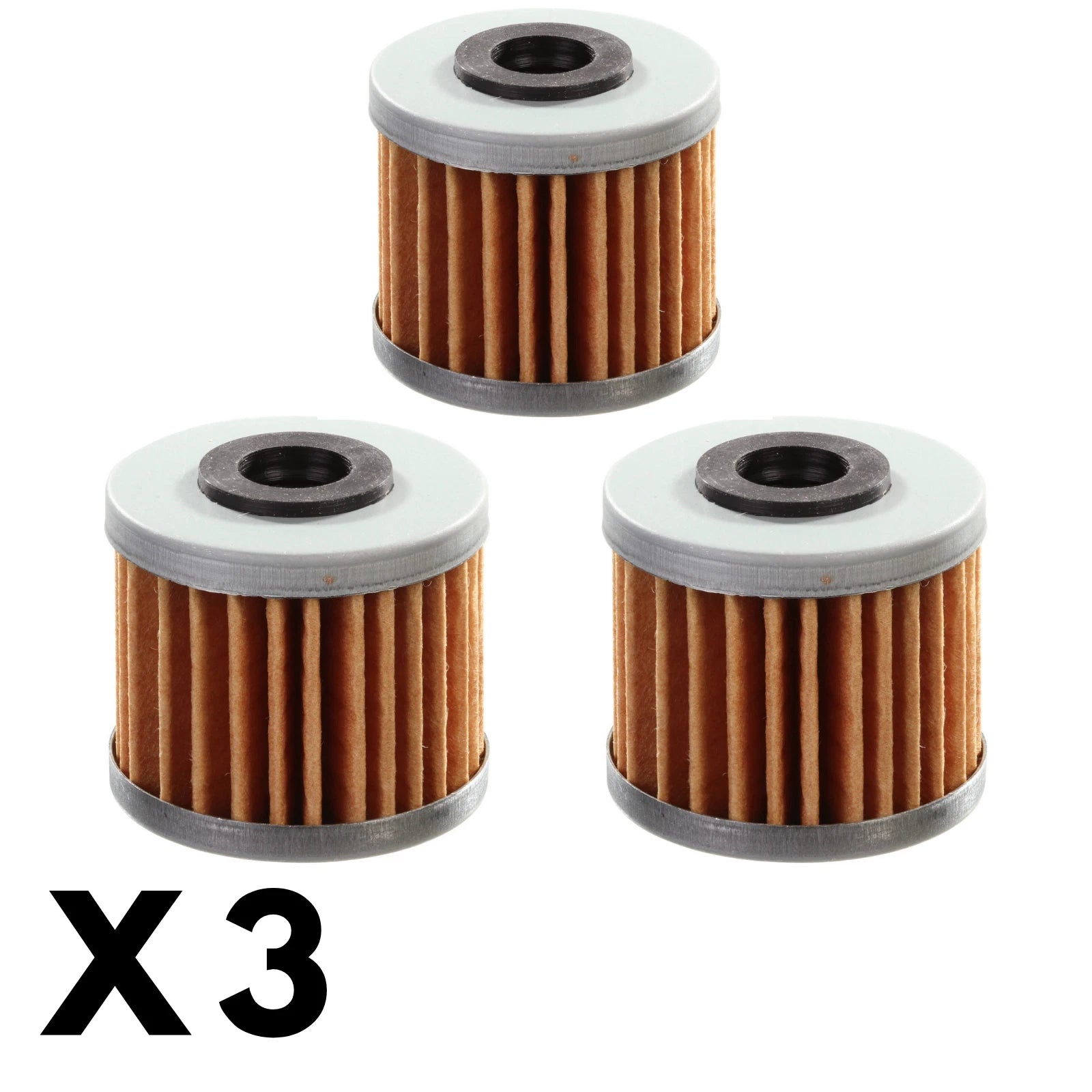 3 Pack Whites Oil Filter for Honda CRF250X 2004-2018