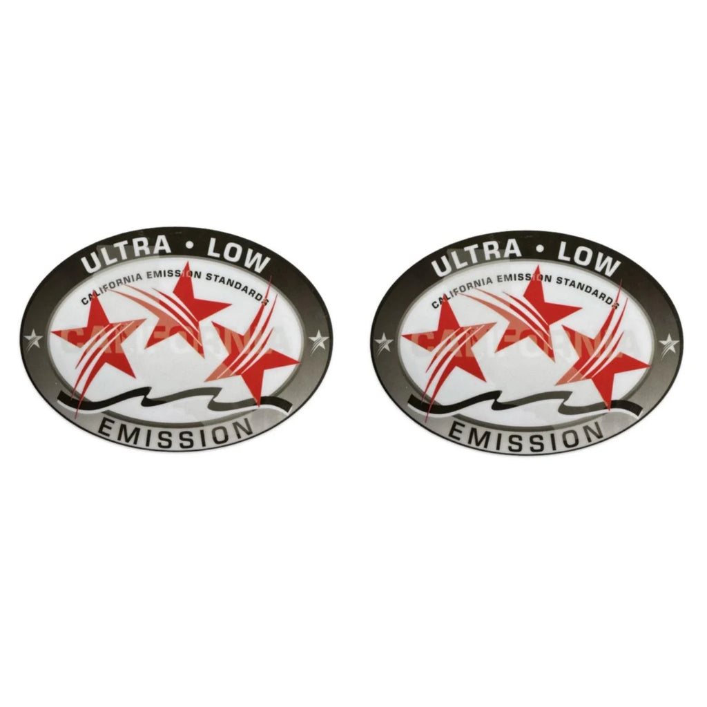3 Star Ultra Low Emission Sticker Decal for Mercury/Honda - 2PCS