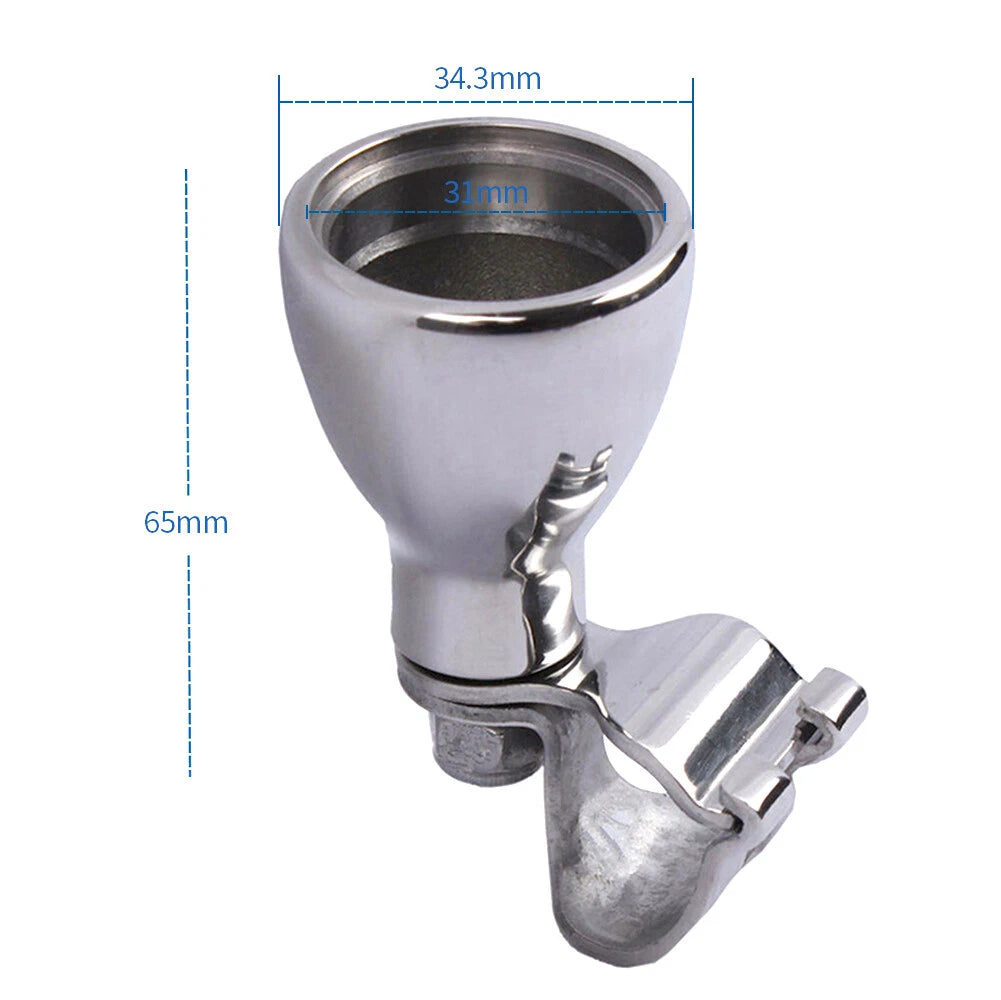 Stainless Steel Boat Steering Wheel Knob for Marine