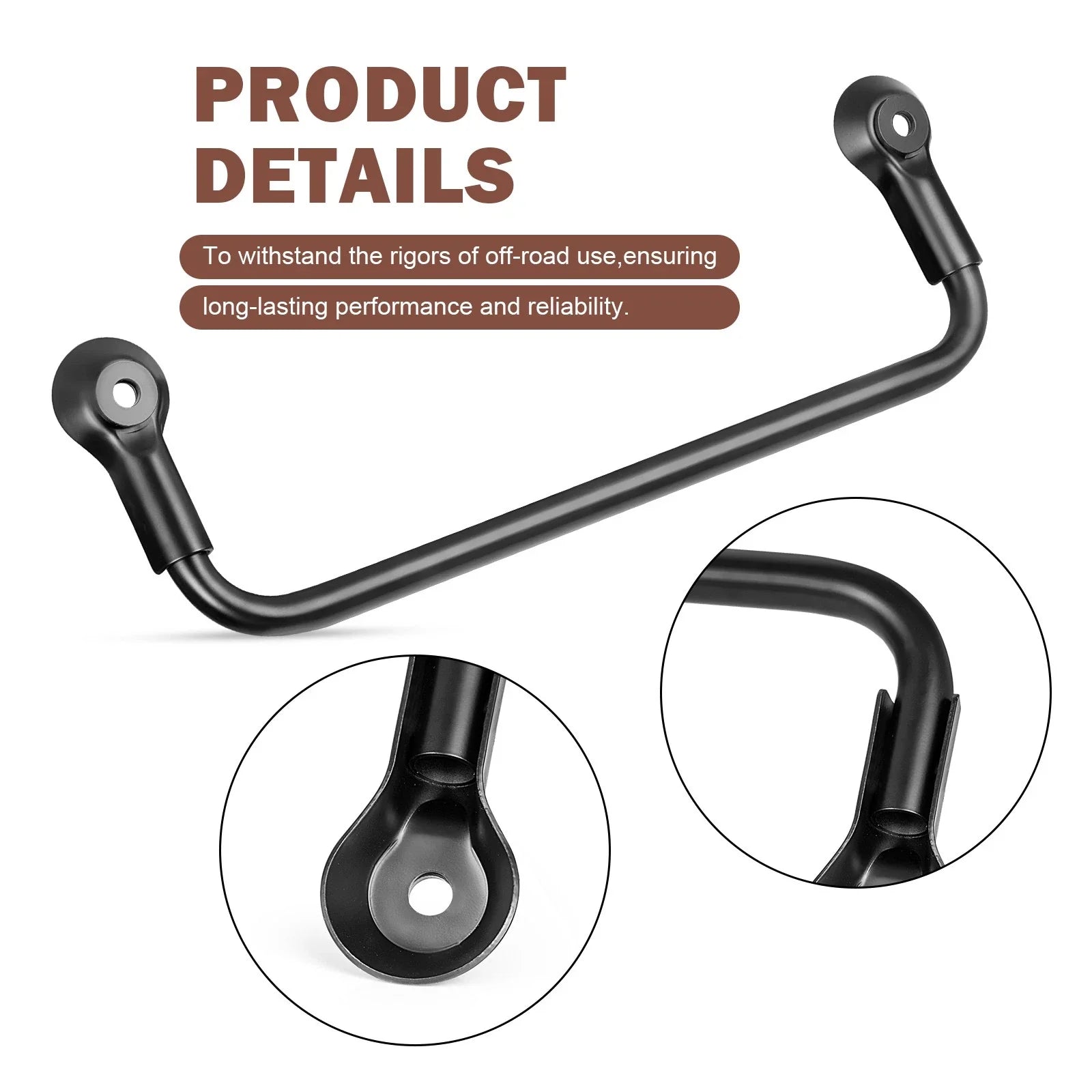 Rear Suspension Stabilizer Sway Bar + Bushings Kit for Polaris RZR 800 (2008-2014)