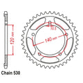 SuperSprox Chain Sprocket for Suzuki GSX-R1000 (2001–2006)
