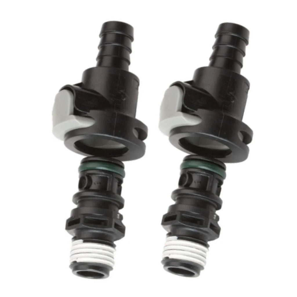 2 PACK Universal Male/Female Sprayless Connector with Thread Sealant