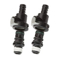 2 PACK Universal Male/Female Sprayless Connector with Thread Sealant