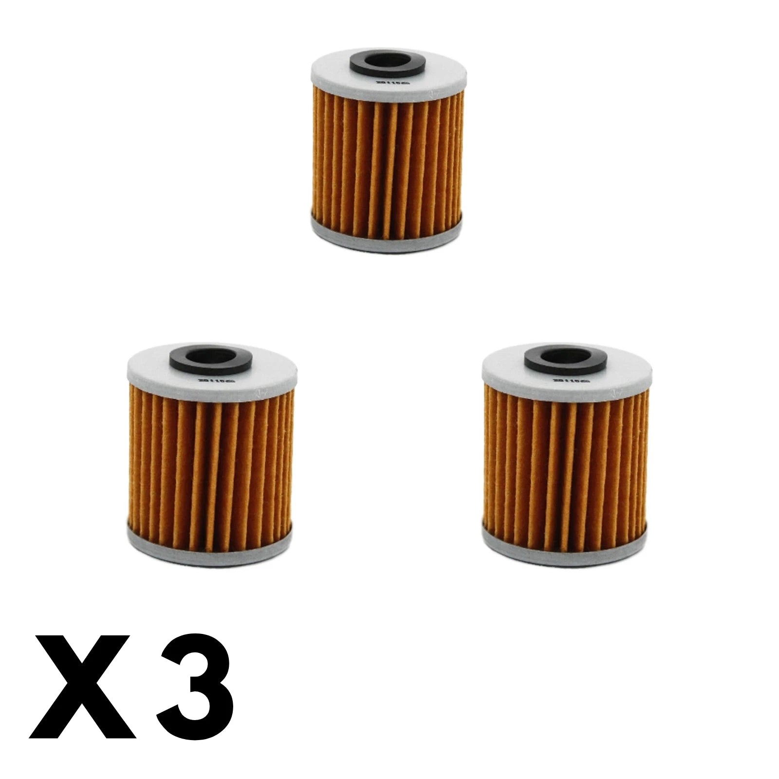 3 Pack Oil Filter for Suzuki RMX450Z (2010–2018)