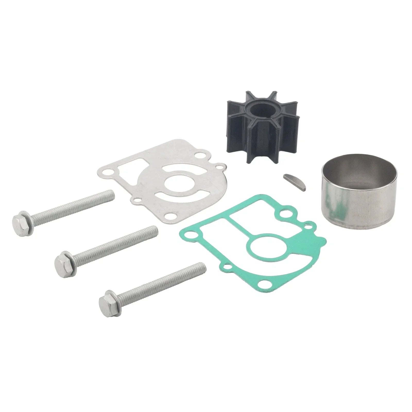 Water Pump Impeller Kit for Tohatsu 9.9/15/18/20HP 2/4-Stroke