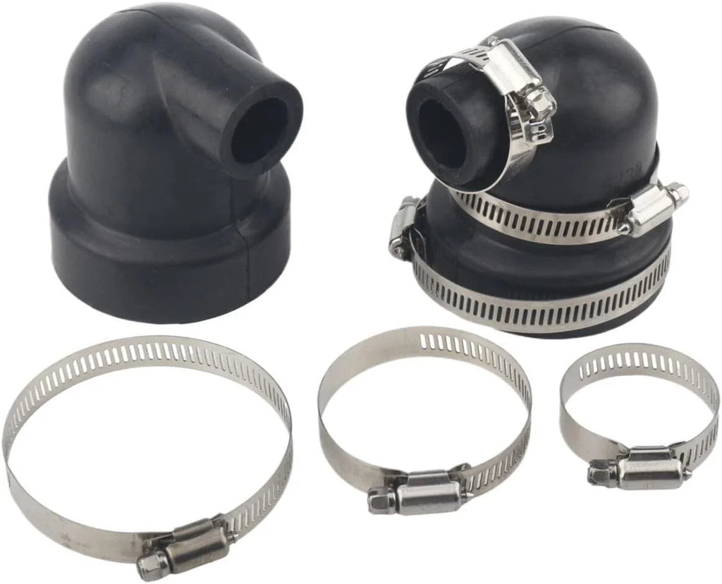 2Pcs Heat Exchanger End Cap for Volvo Penta MD2010/MD2020/MD2030 Motors