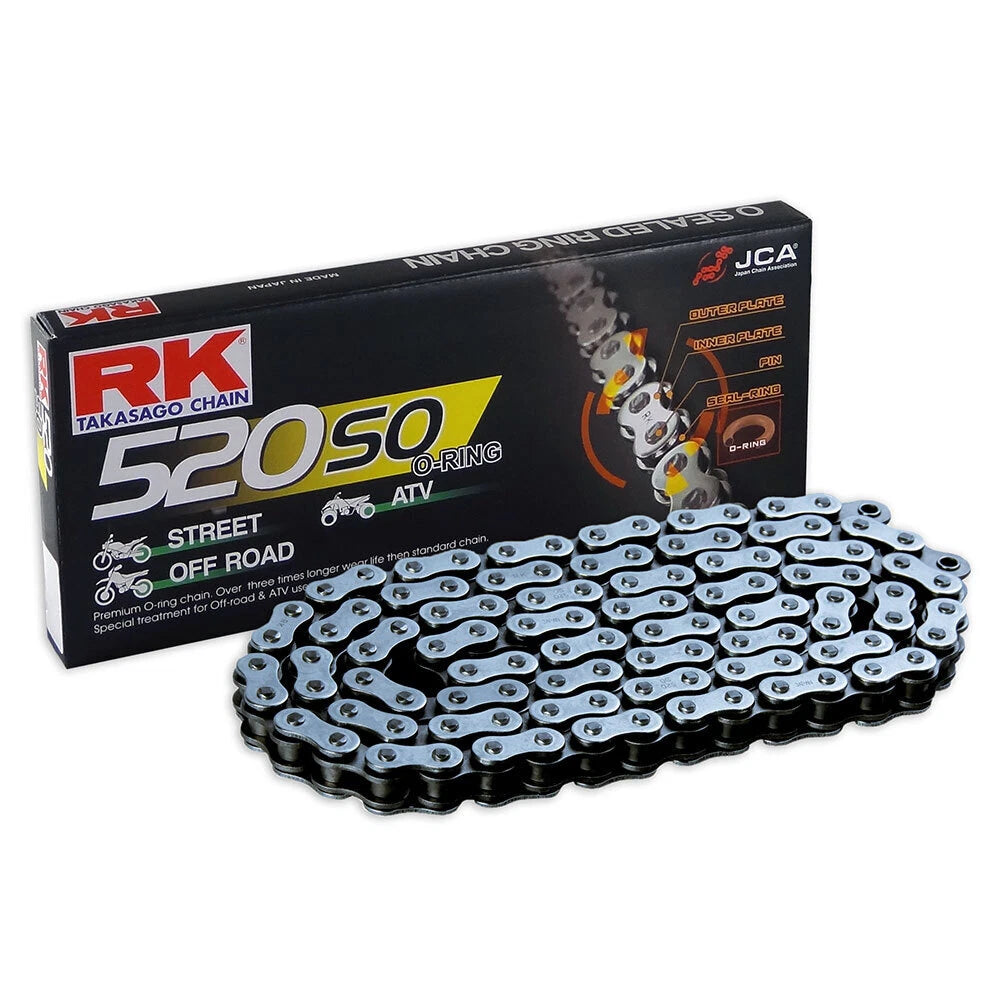 RK Chain 520 SO for Suzuki DR-Z250 (2001–2020)
