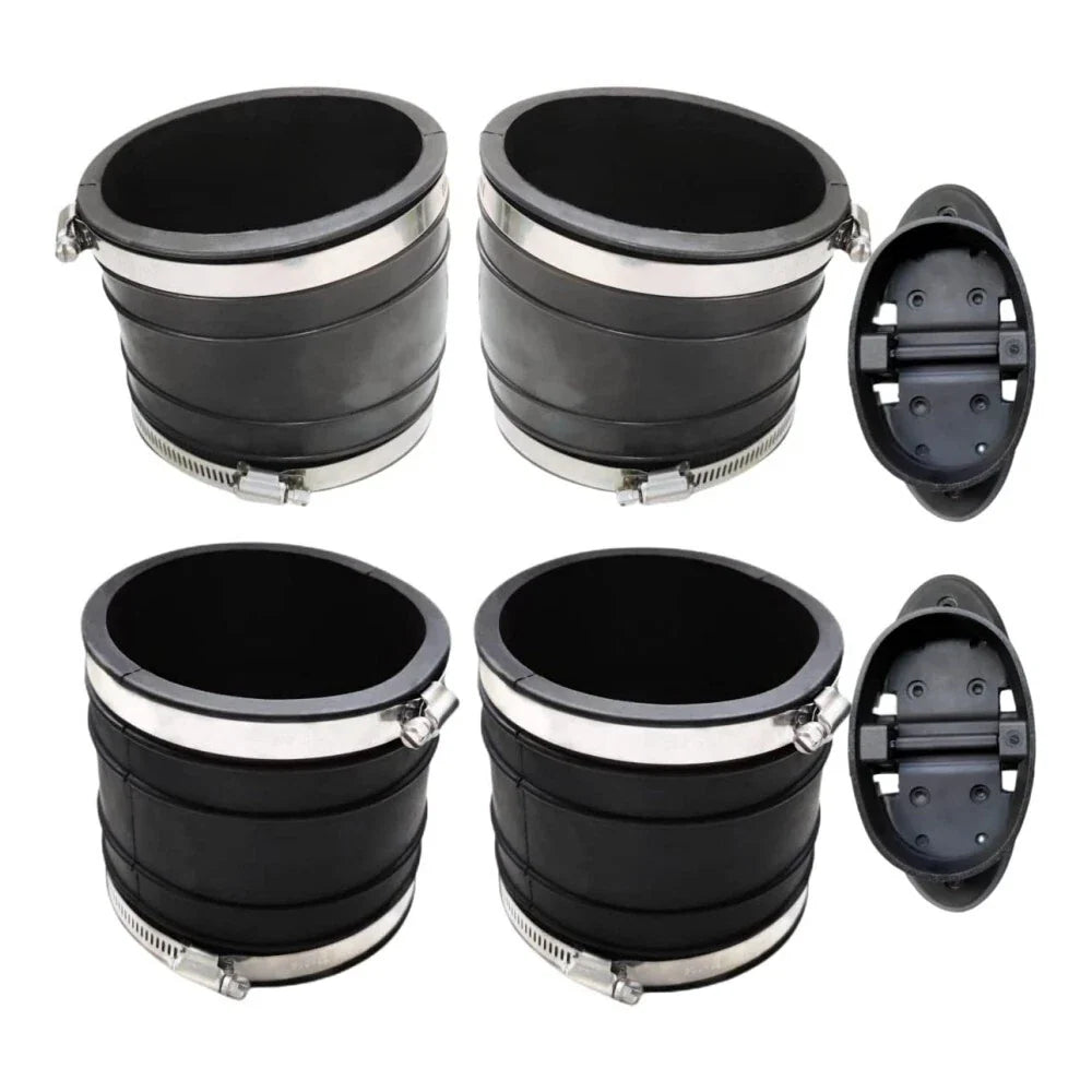 Exhaust Y-Pipe Hose Bellows Kit for Mercruiser 1998-Up 32-44348T 807166A3