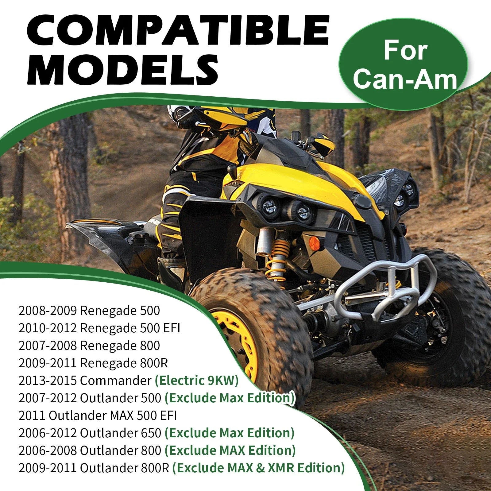 Rear Propeller Drive Shaft for Can-Am Renegade 800R 4X4 EFI (2009-2011)