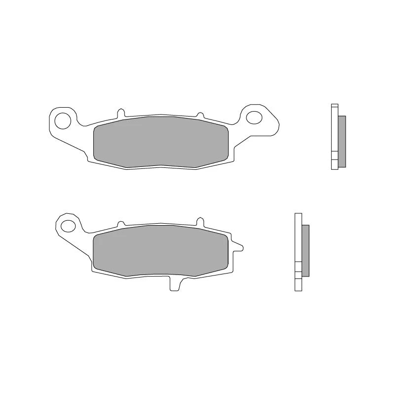 Brembo Front Right Brake Pads for Suzuki DL 650 V-Strom (2004–2006)