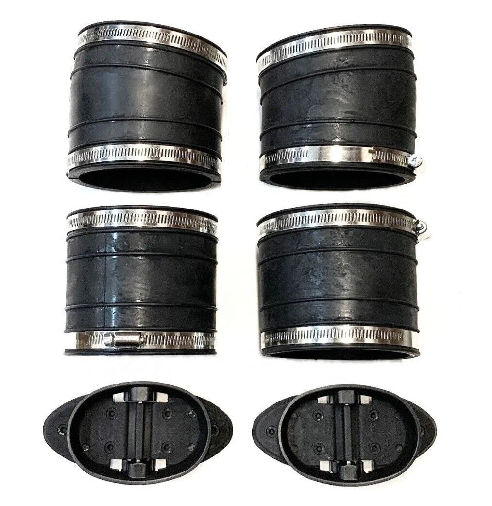 Exhaust Y-Pipe Hose Bellows Kit for Mercruiser 1998-Up 32-44348T 807166A3