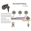 Ignition Key Switch & Safety Lanyard for Evinrude/Johnson OMC (175HP)