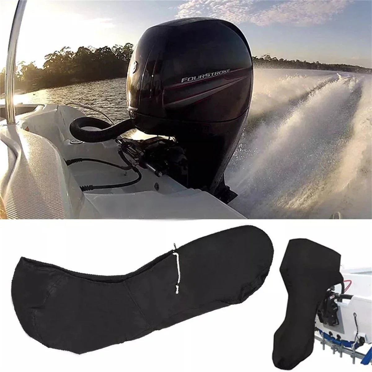 Upgraded Heavy Duty Outboard Engine Cover for 100-150HP Models