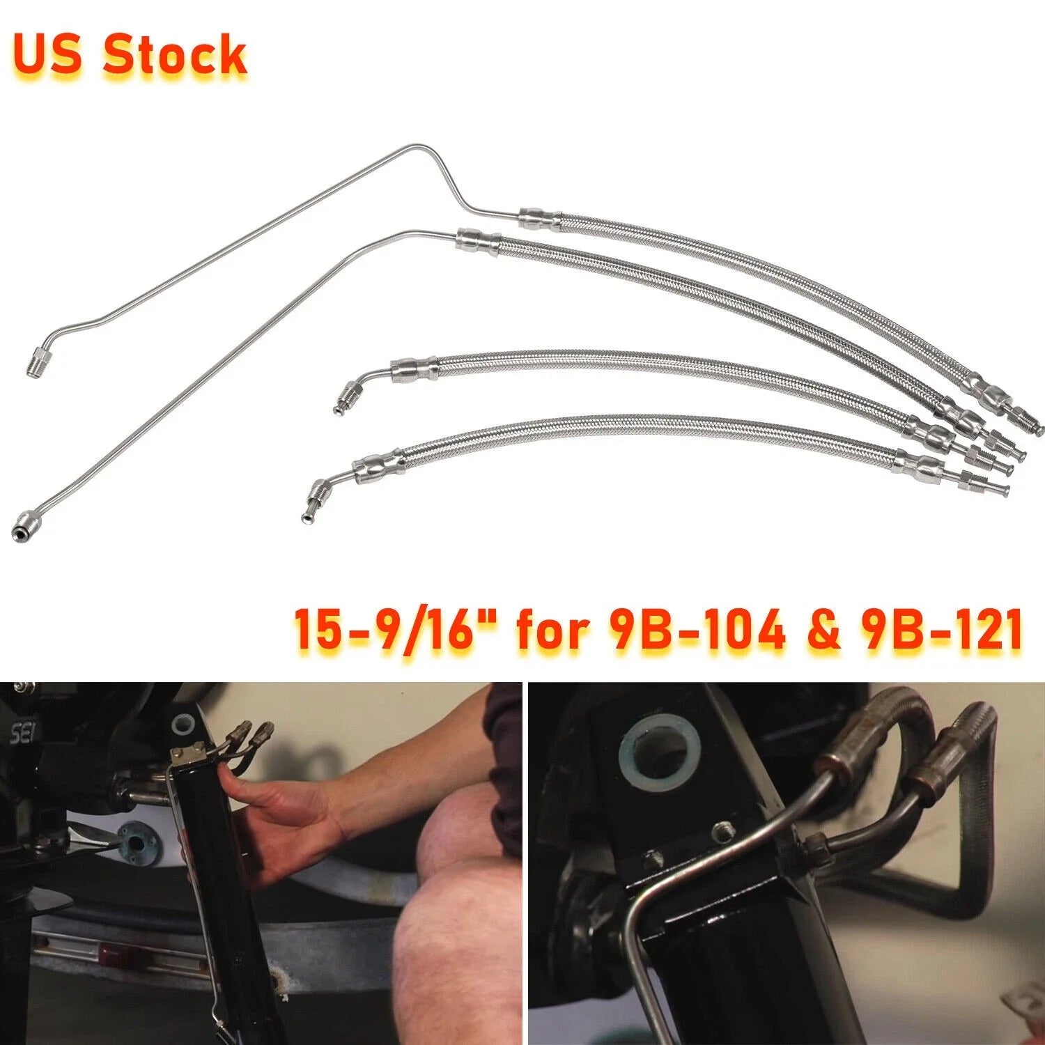 Trim Tilt Ram Hoses for Mercruiser Alpha One Gen II