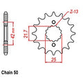 Front Sprocket 16T for Suzuki GSXR1100W (1993–1998)